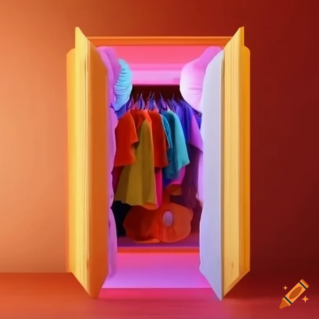 kid closet with a magical portal