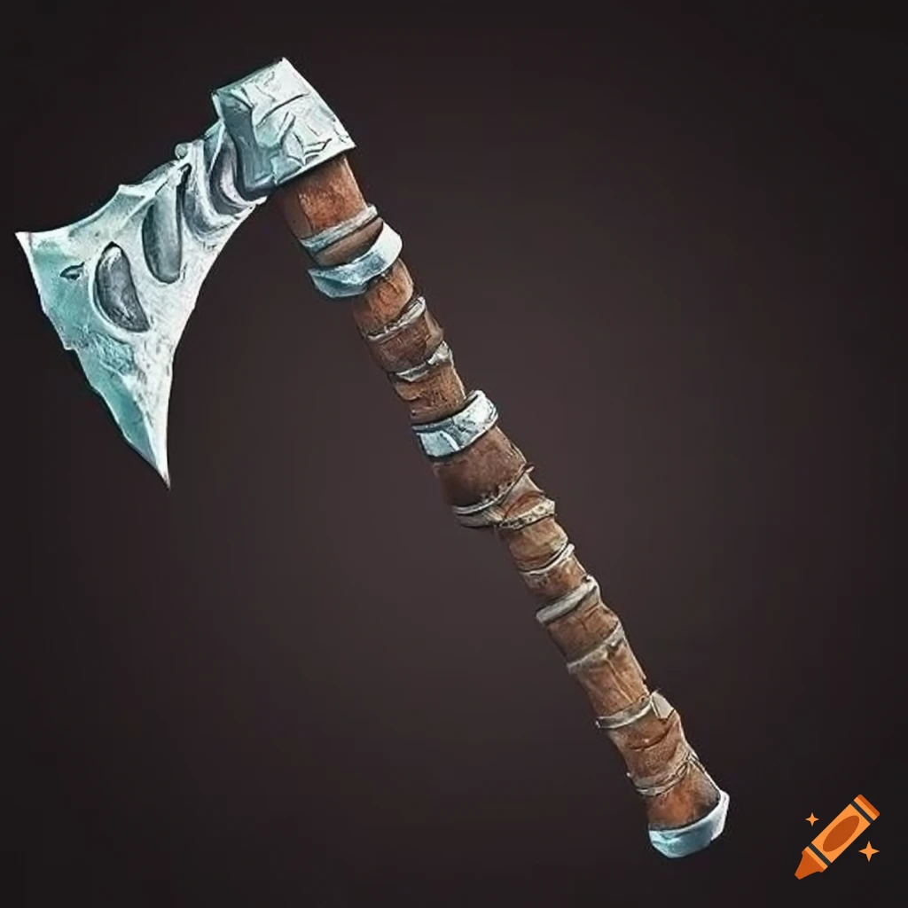 Image of an iron pickaxe