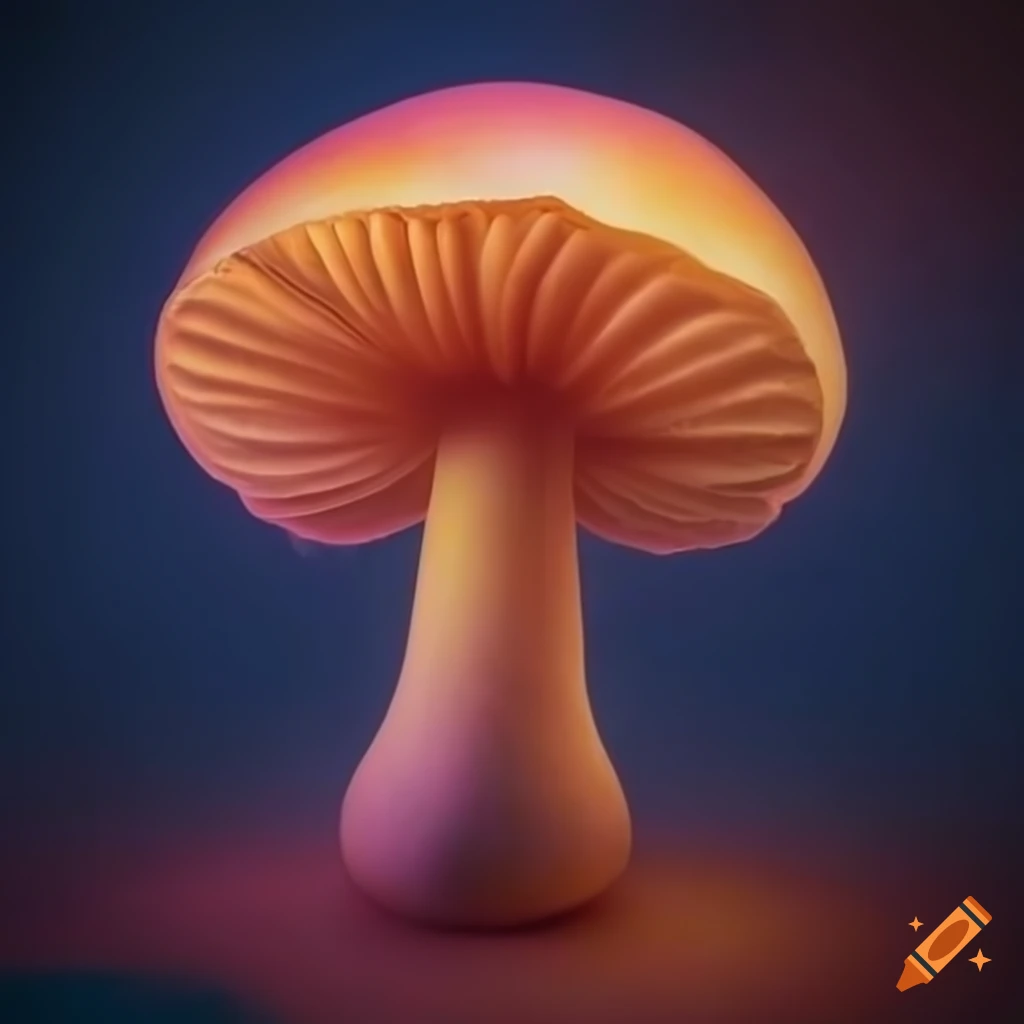 view from inside a giant mushroom