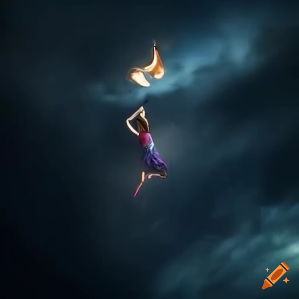 image of a superhero mom CEO flying