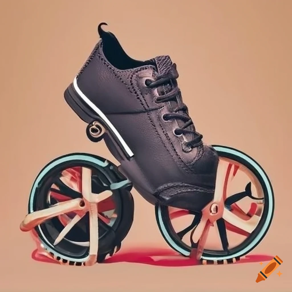 Roller shoes on Craiyon