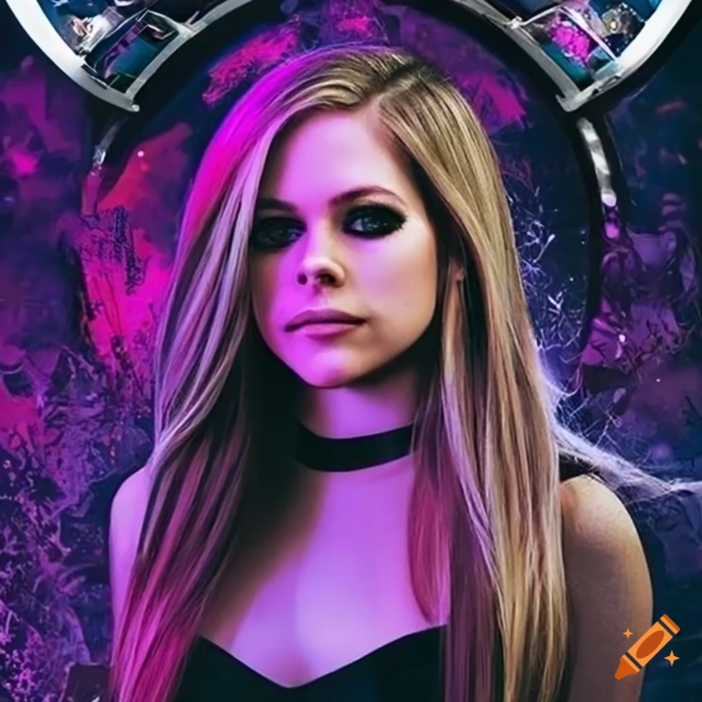 Scifi poster featuring avril lavigne