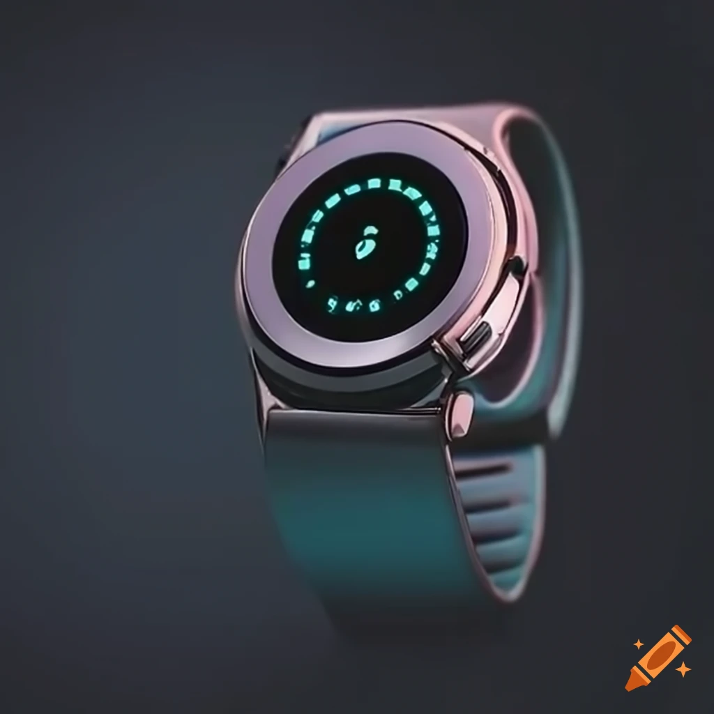 image of a futuristic smartwatch