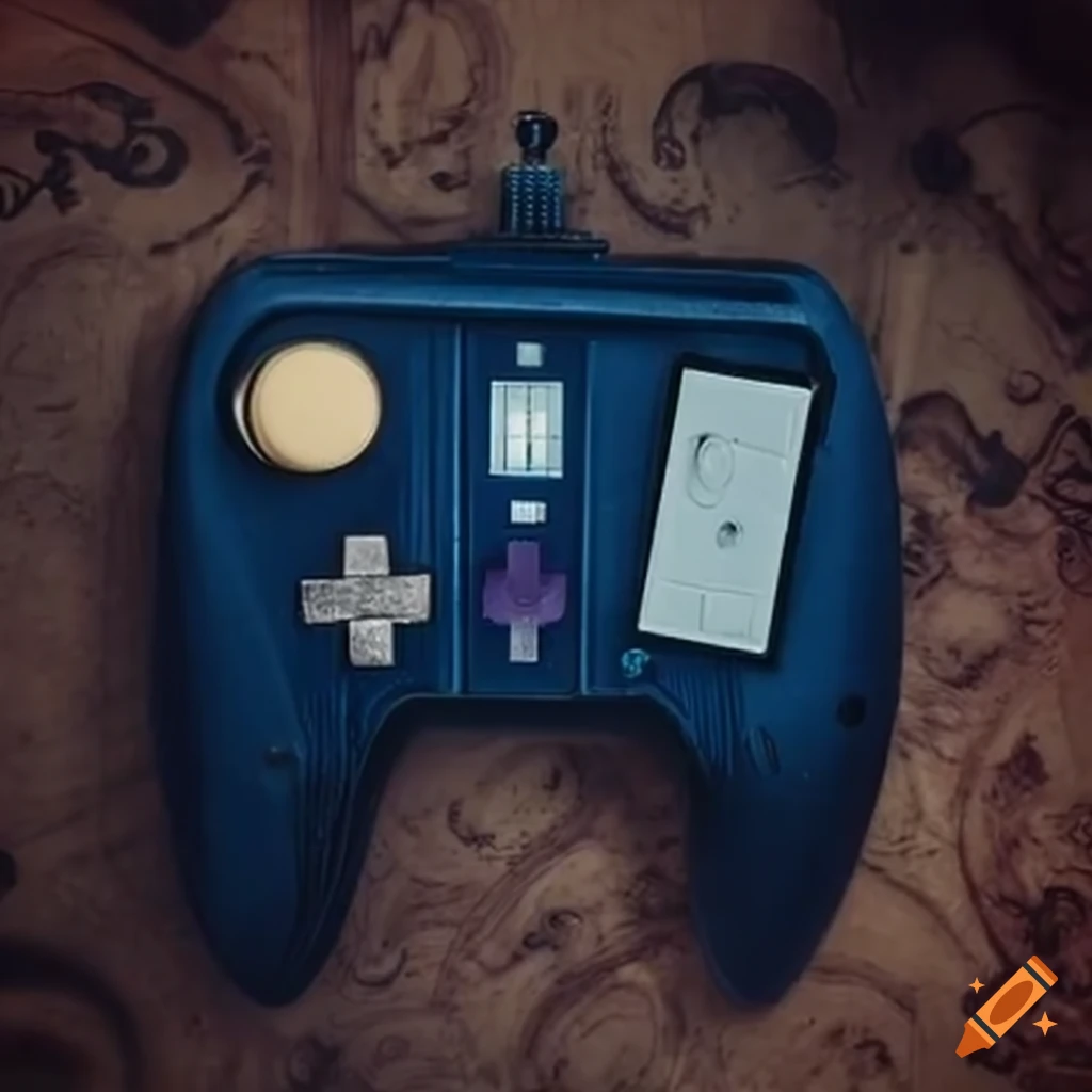 TARDIS-inspired gaming controller