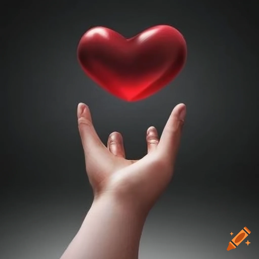 hands forming a heart shape