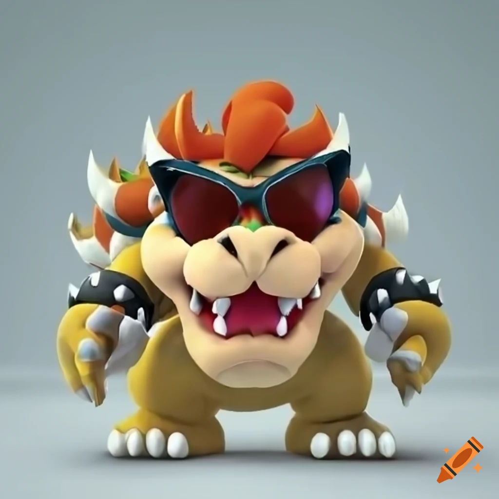 Bowser with sunglasses from Nintendo