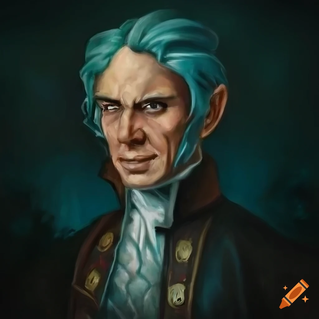 haunting portrait of grand master Atticus Thorn