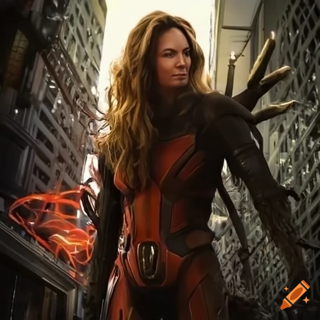 Spider-themed Action Hero cosplay by Stephanie Abrams