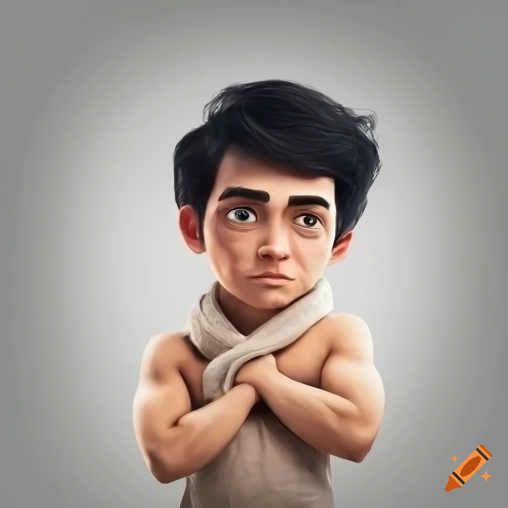 movie poster of a stressed young man in an office