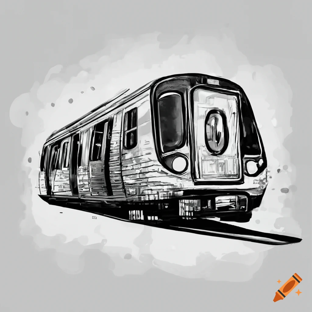 subway train with RFID, Bluetooth, and NFC technology