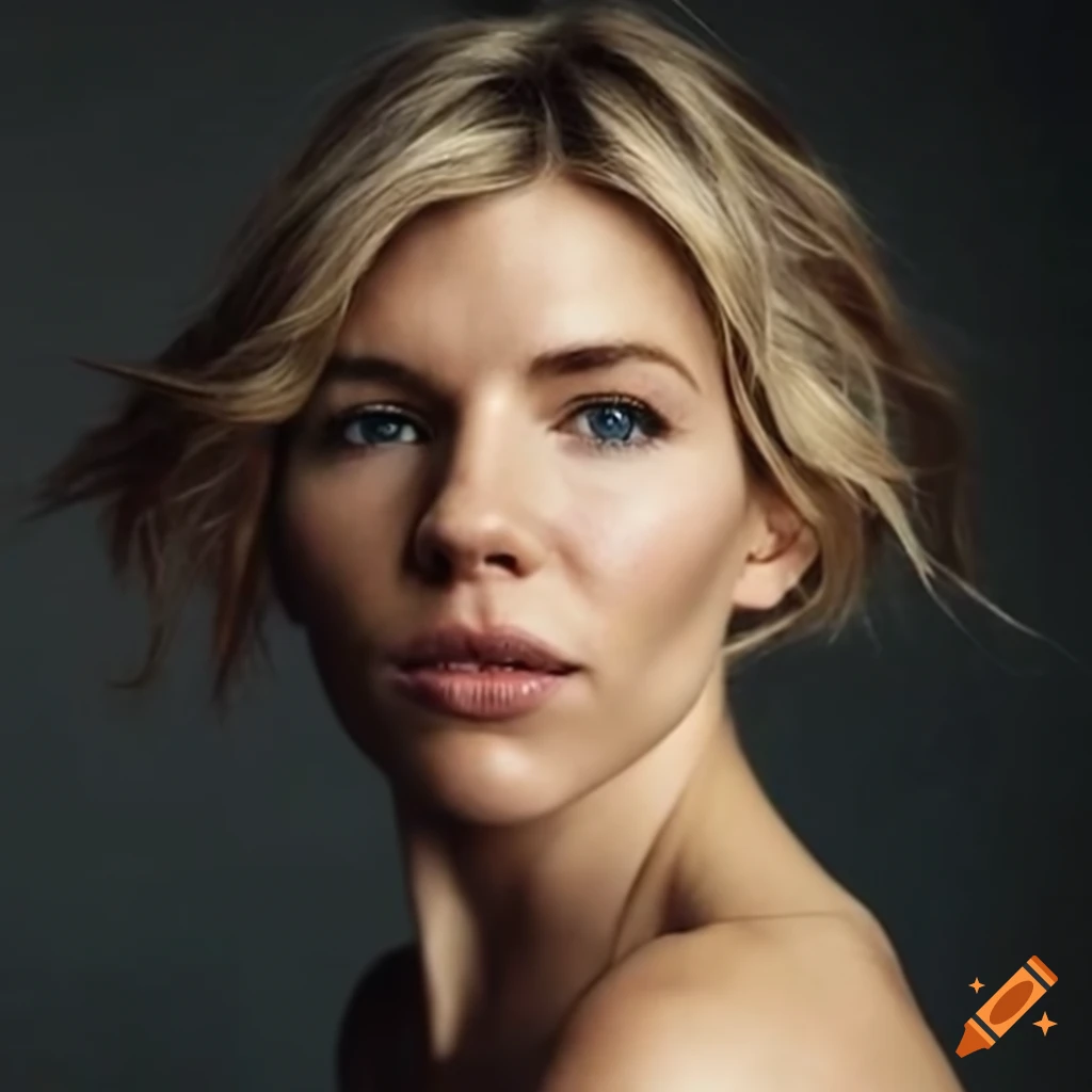 Sienna miller on Craiyon