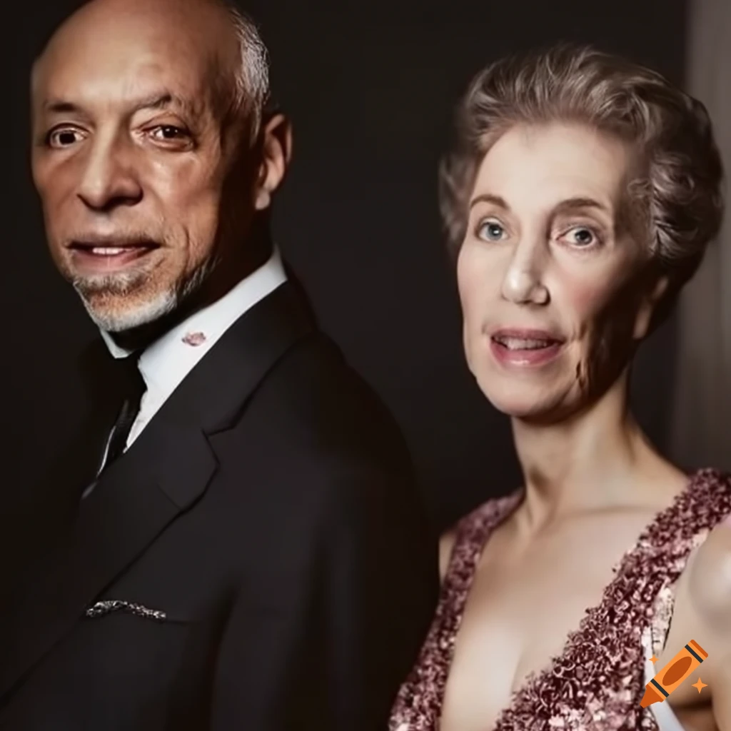 elegant photograph of a wealthy couple
