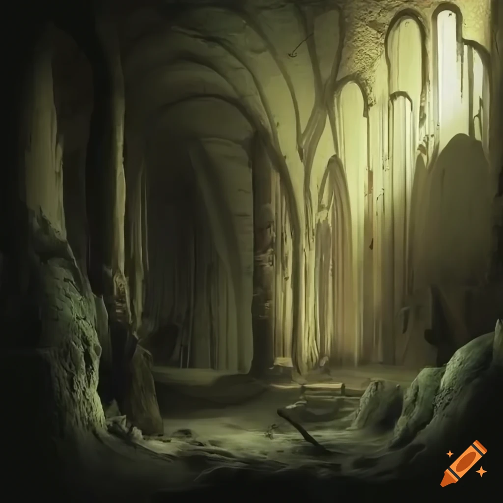 image of underground environment
