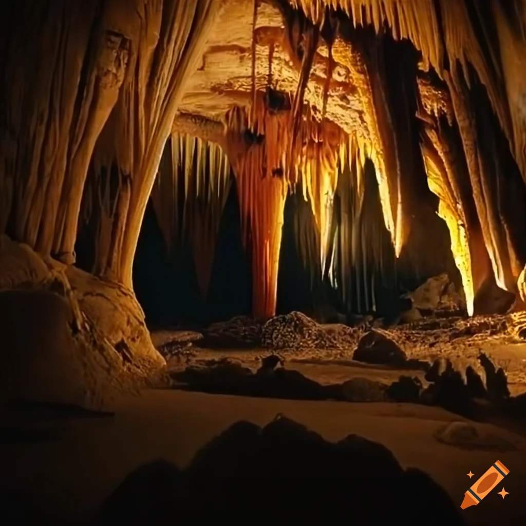 Image of underground caverns