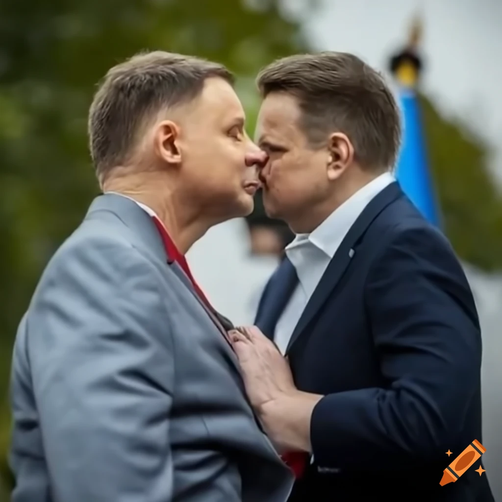 Andrzej Duda and Rafał Trzaskowski engaged in a political debate