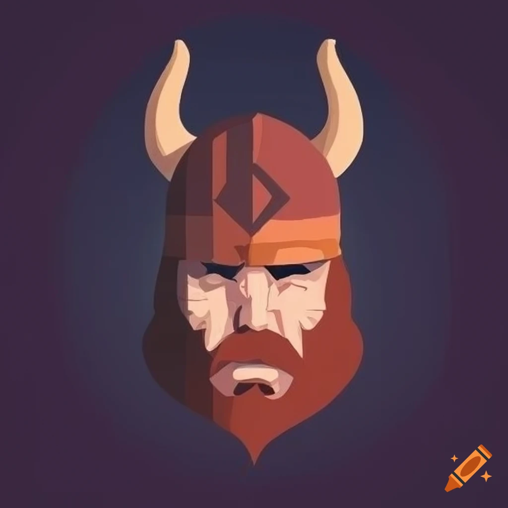 profile picture of a minimalist barbarian with horned helmet