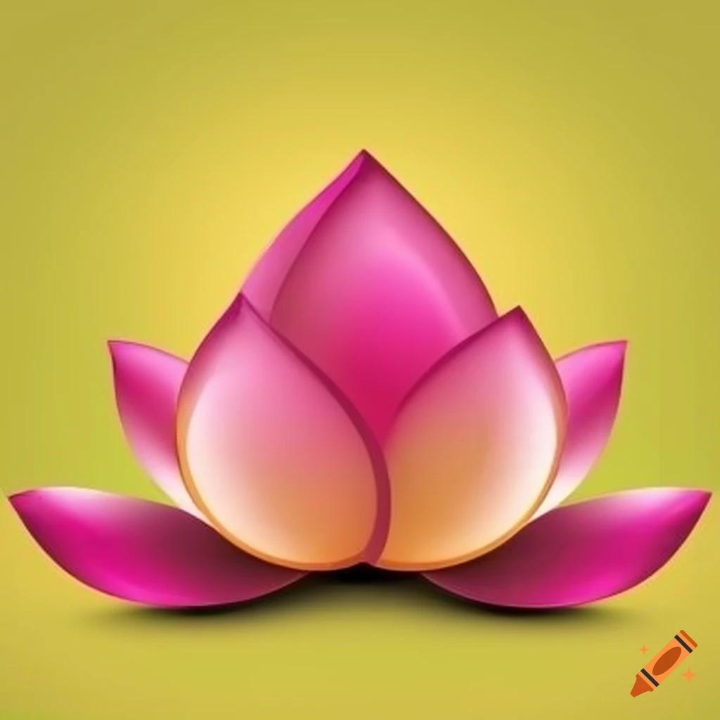 Lotus logo for an indian grocery store