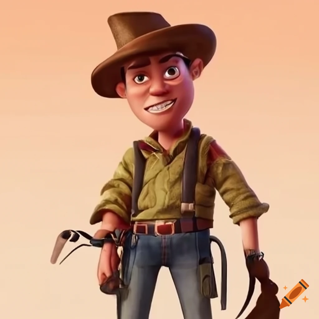 adventure character wearing a hat