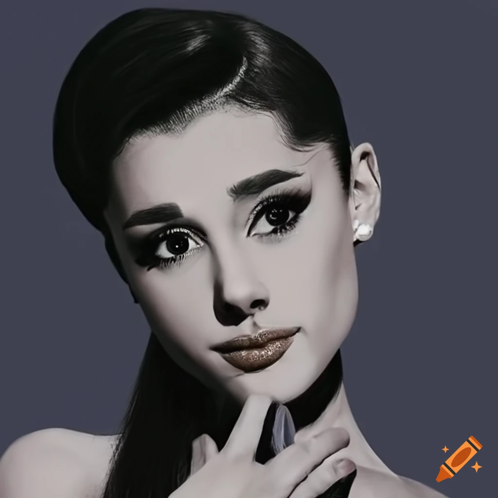 Ariana Grande As Audrey Hepburn