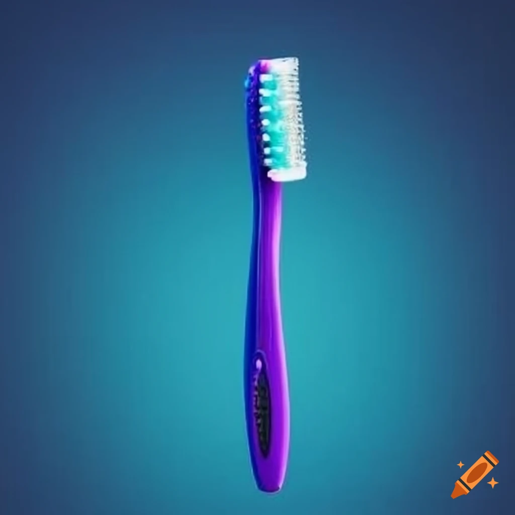blue full-size toothbrush