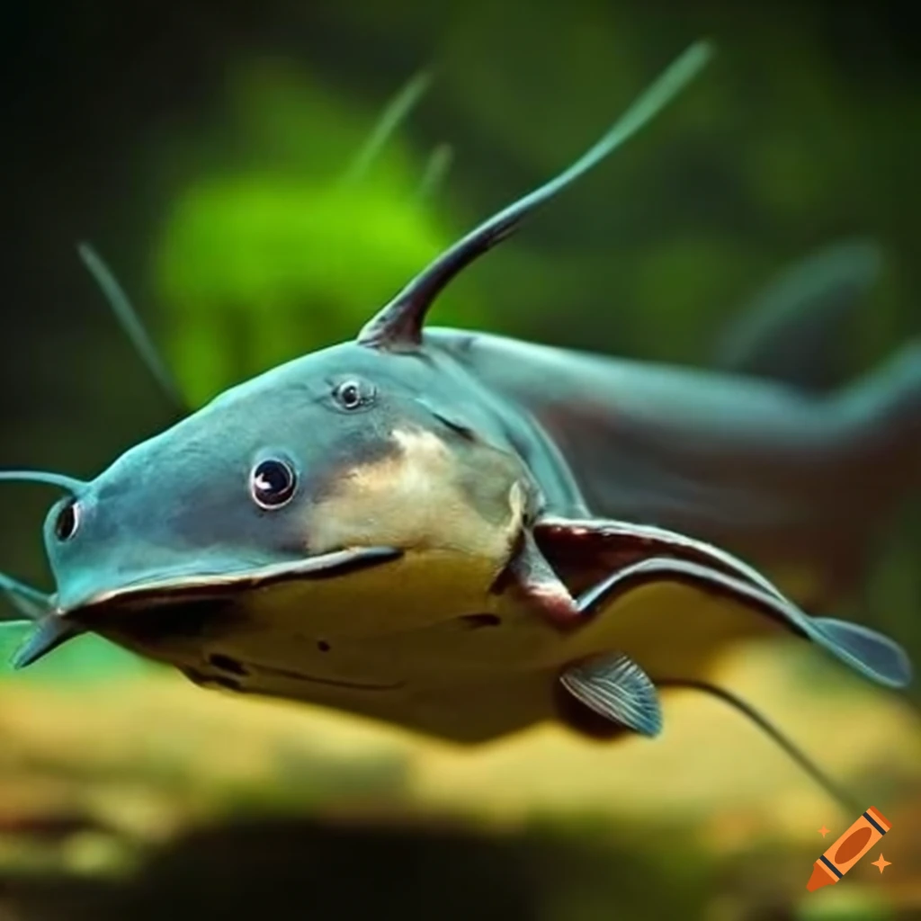 Image of a goonch catfish on Craiyon