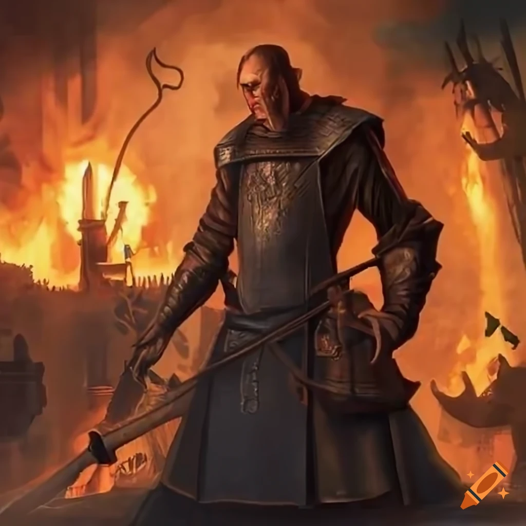 image of a majestic forged sword