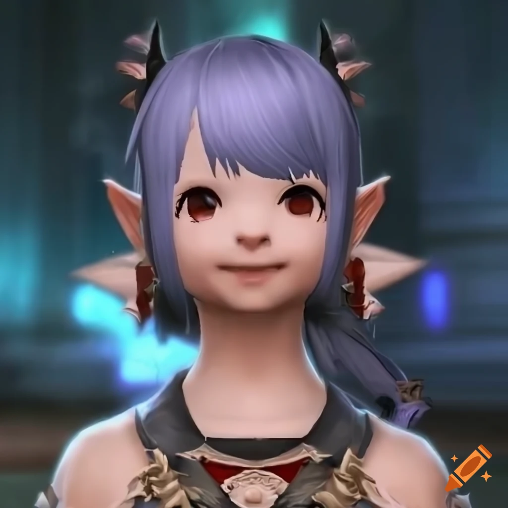 Image of a lalafell character from ffxiv