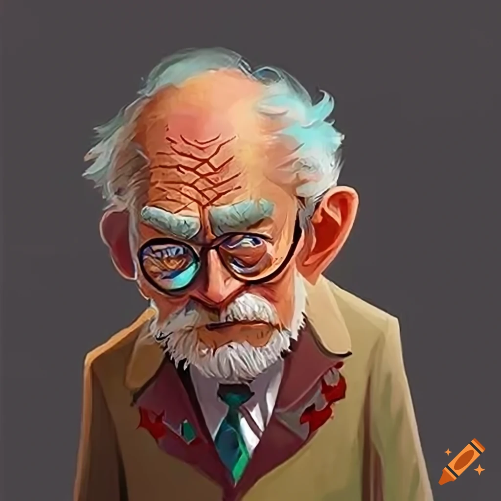 cartoon character with chameleon-like ability