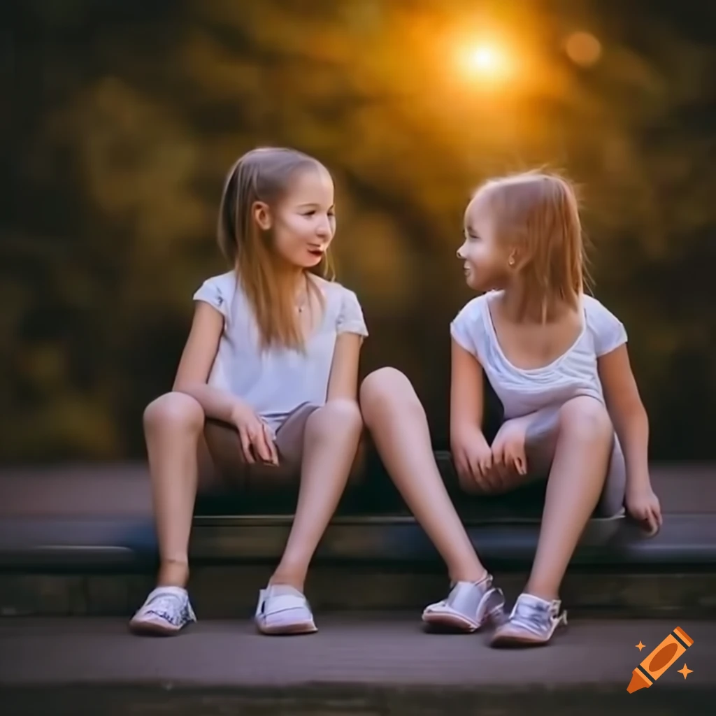 two friends having a conversation