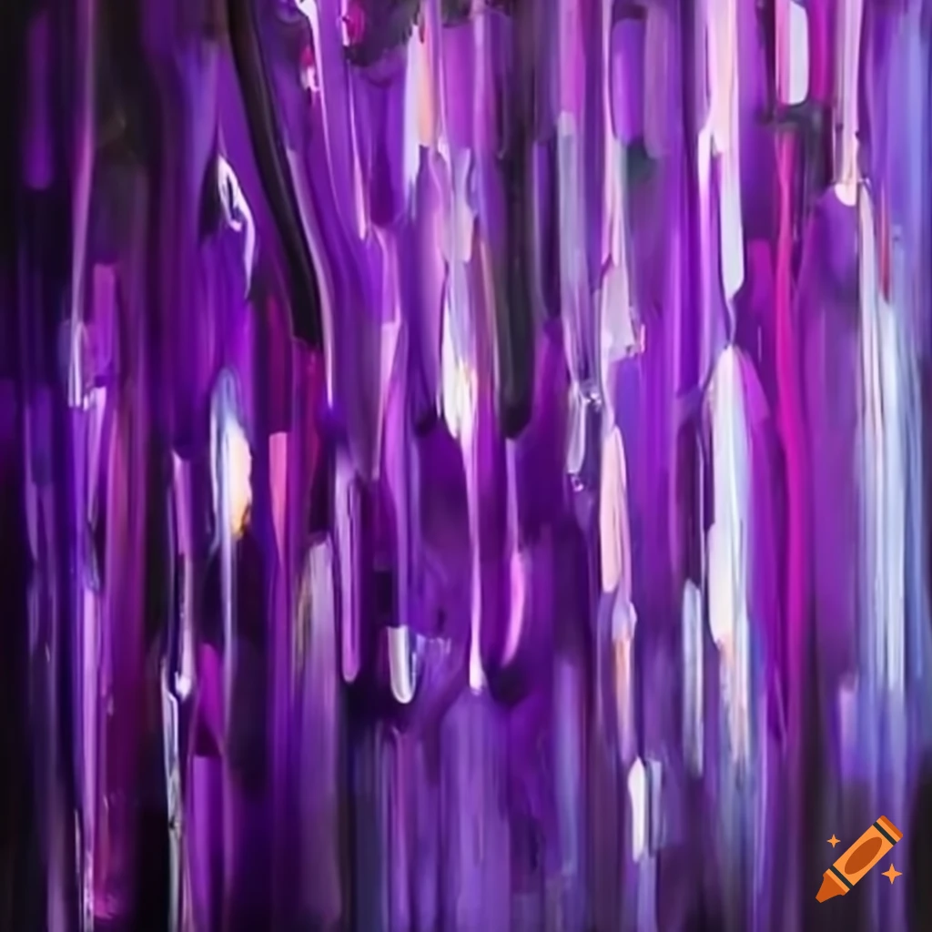 purple crystal pneumatic tube
