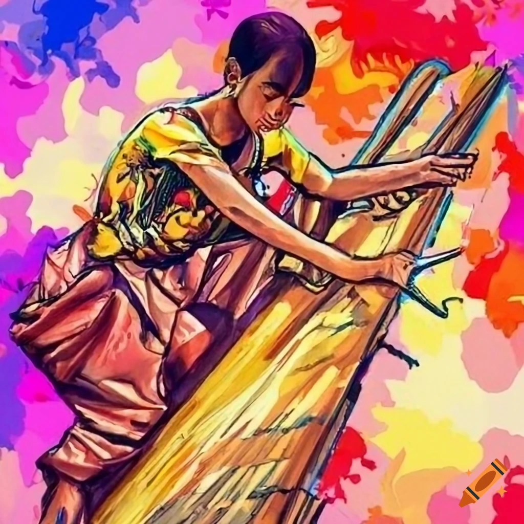 Artwork reflecting filipino sentiments and struggle for independence