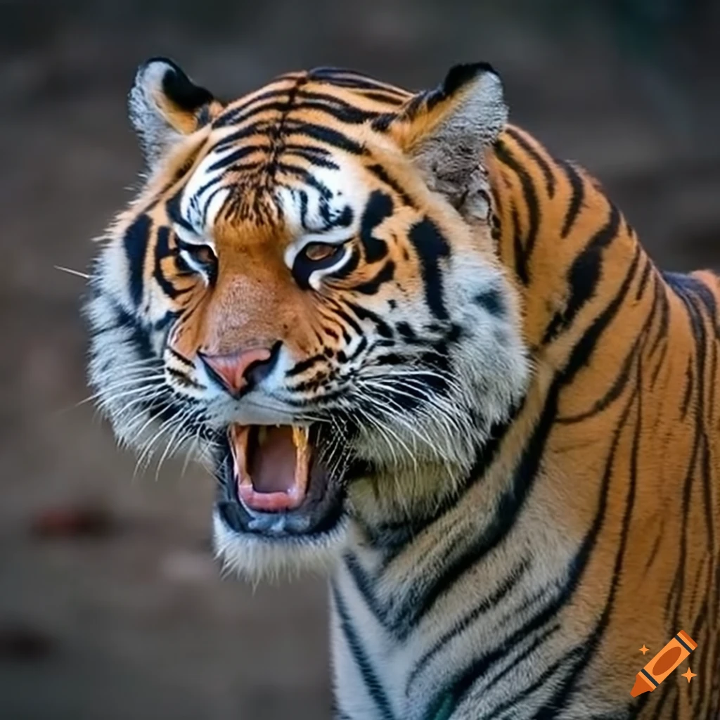 fierce tiger image