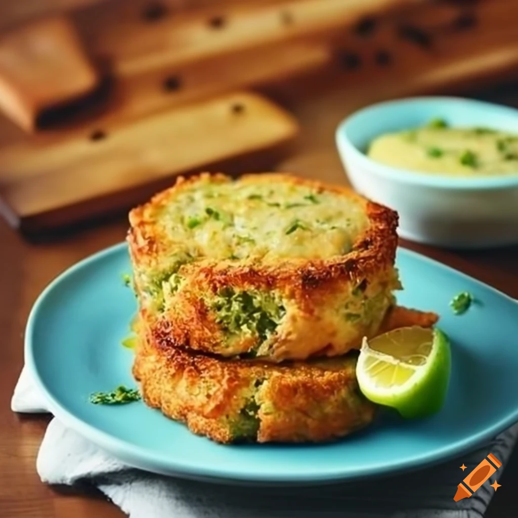 Delicious haddock and leek fish cake