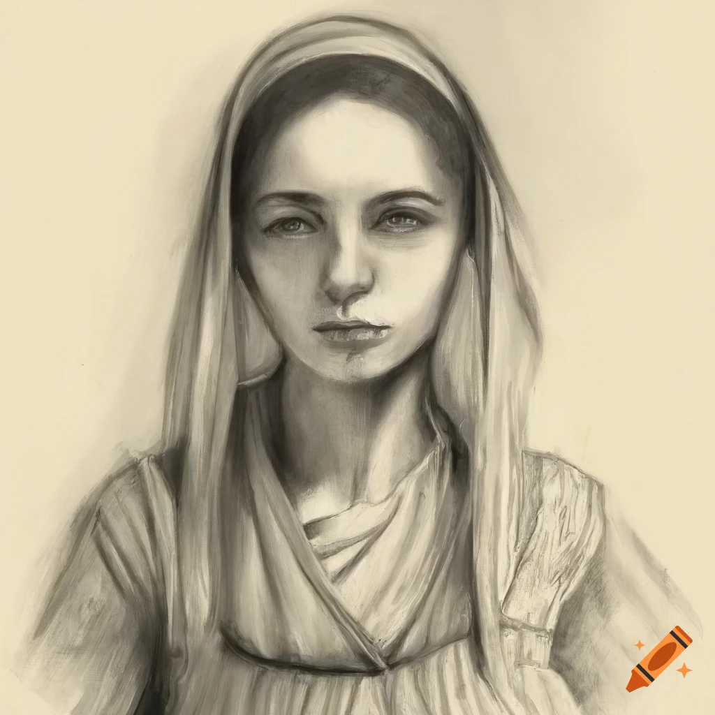 Portrait of a peasant woman
