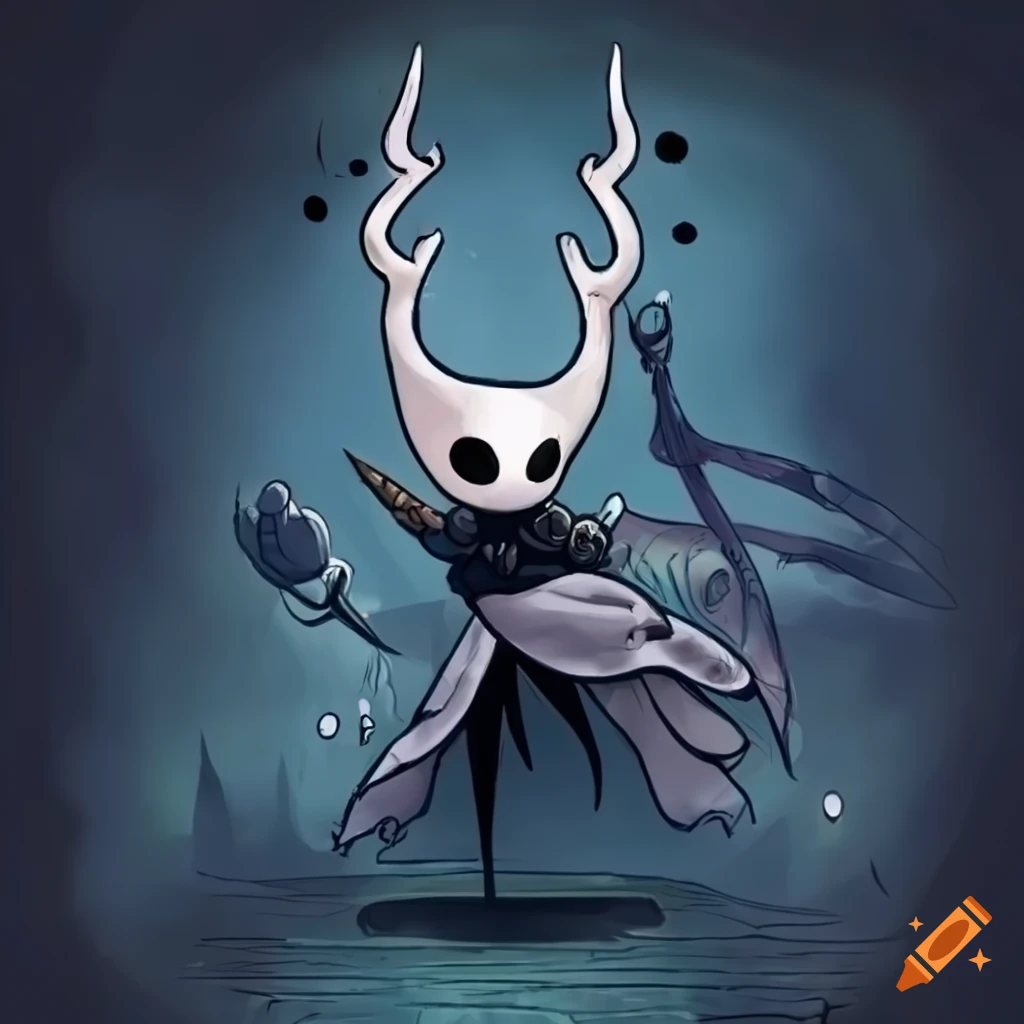 illustration of Silvene from Hollow Knight game