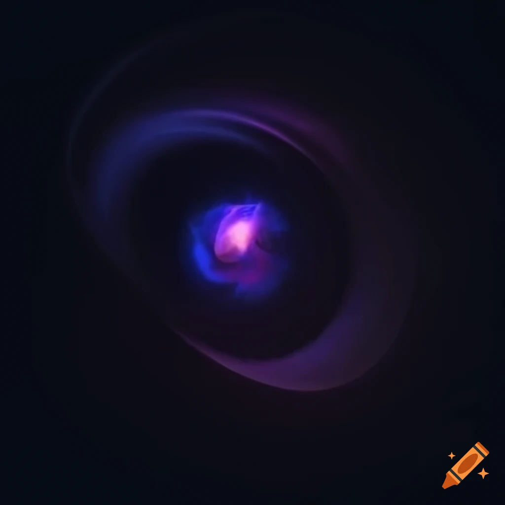 minimalistic black image with a tiny flame
