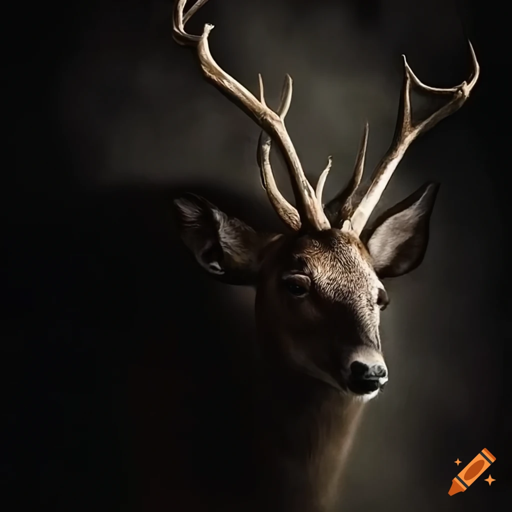 mystic old German deer