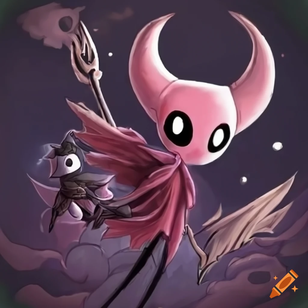 Artwork of a fusion between grimm and meta knight