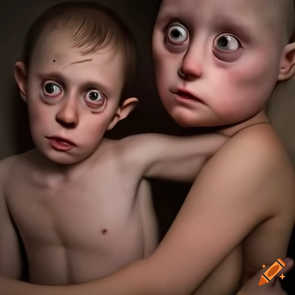 playful kids playing hidden Mickey game