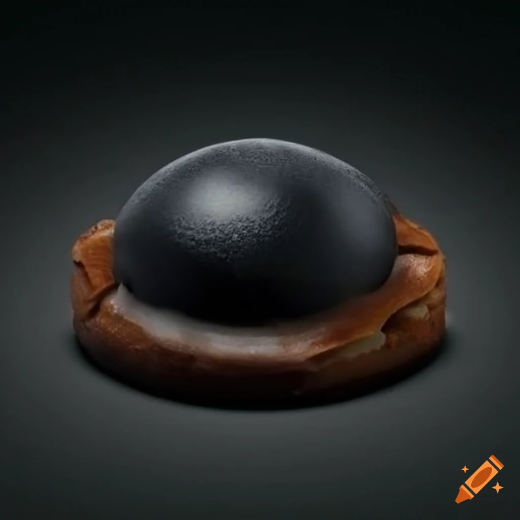 black hole-inspired pastry