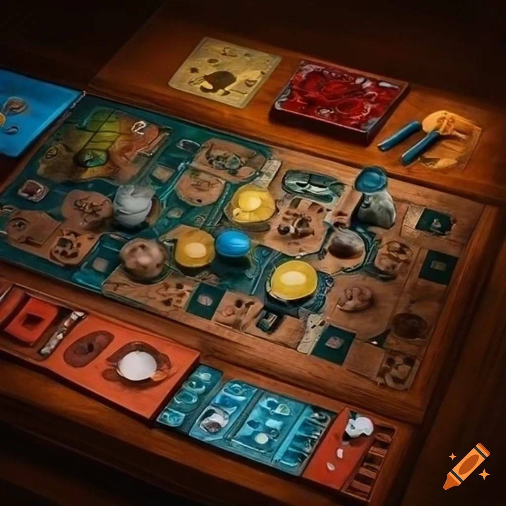 board game with a medieval theme
