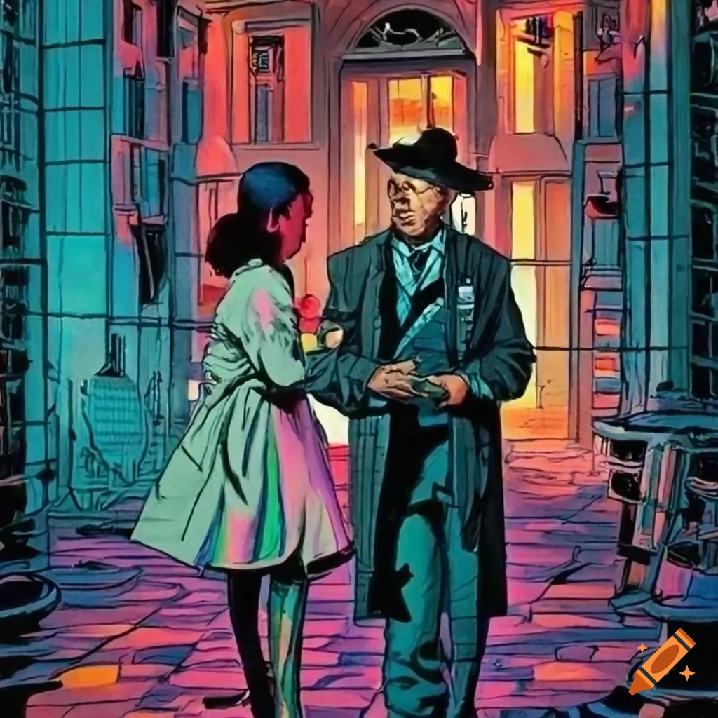 sensational artwork from the graphic novel 'Noir'