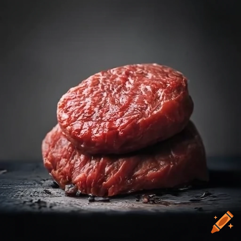 package of raw tricker beef patty