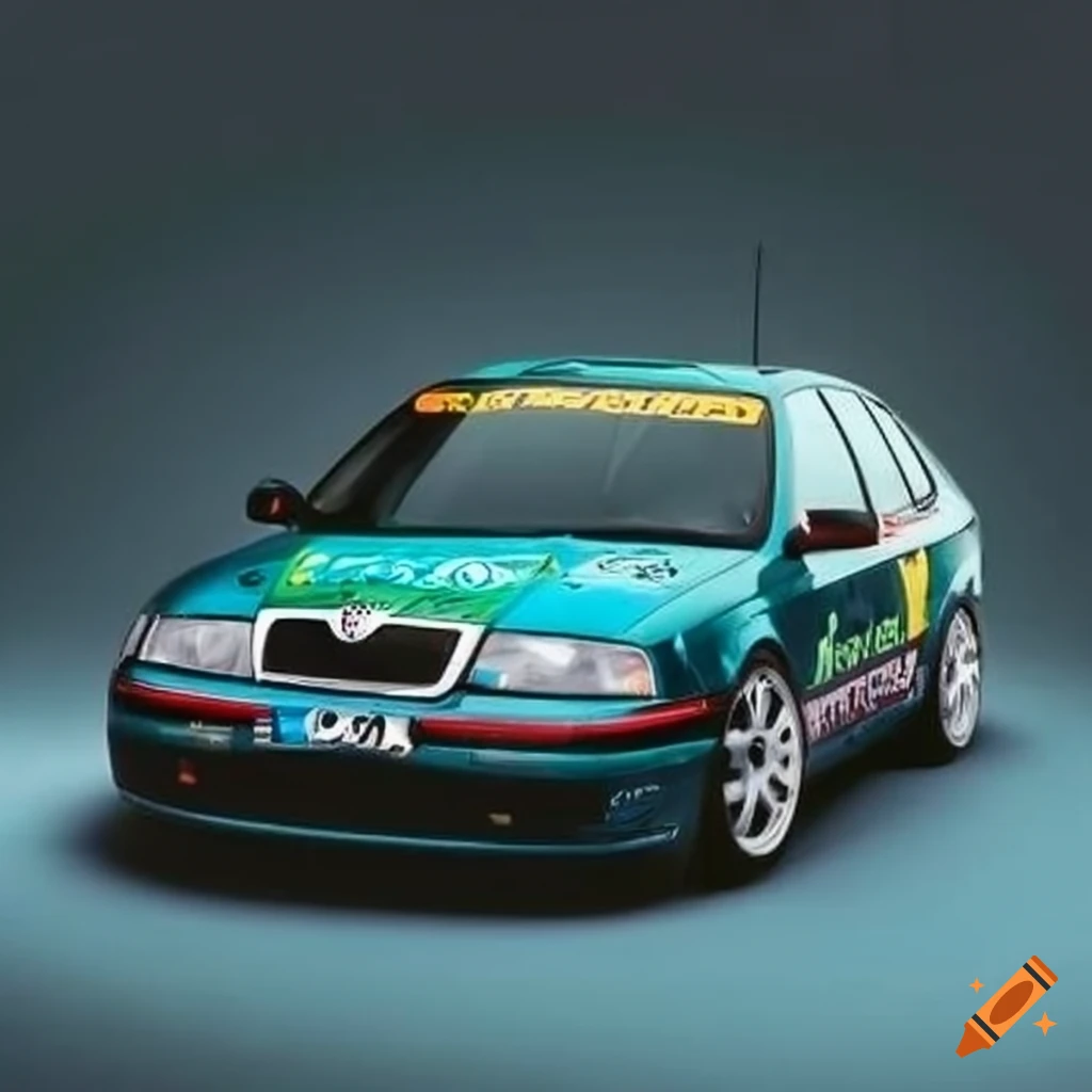 racing Skoda Octavia from 1999
