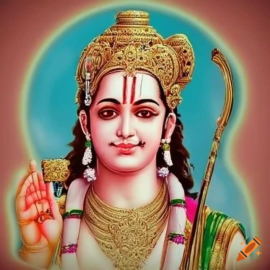 Photo of lord ram and sita