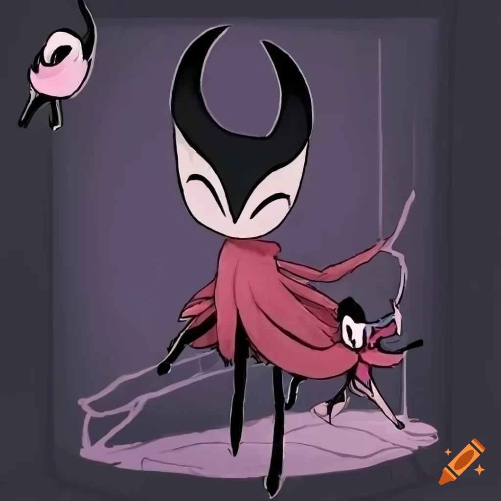 Illustration of grimm from hollow knight