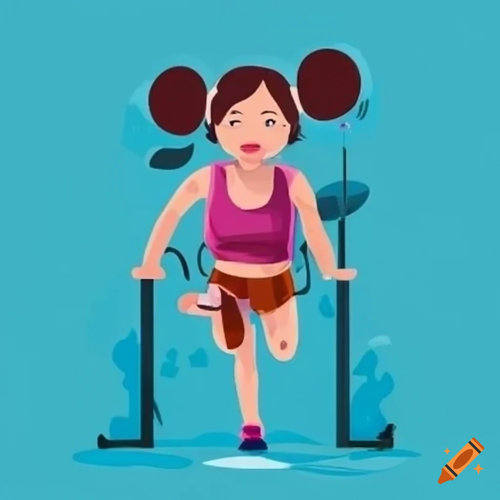 image-illustrating-the-benefits-of-a-healthy-lifestyle-on-craiyon