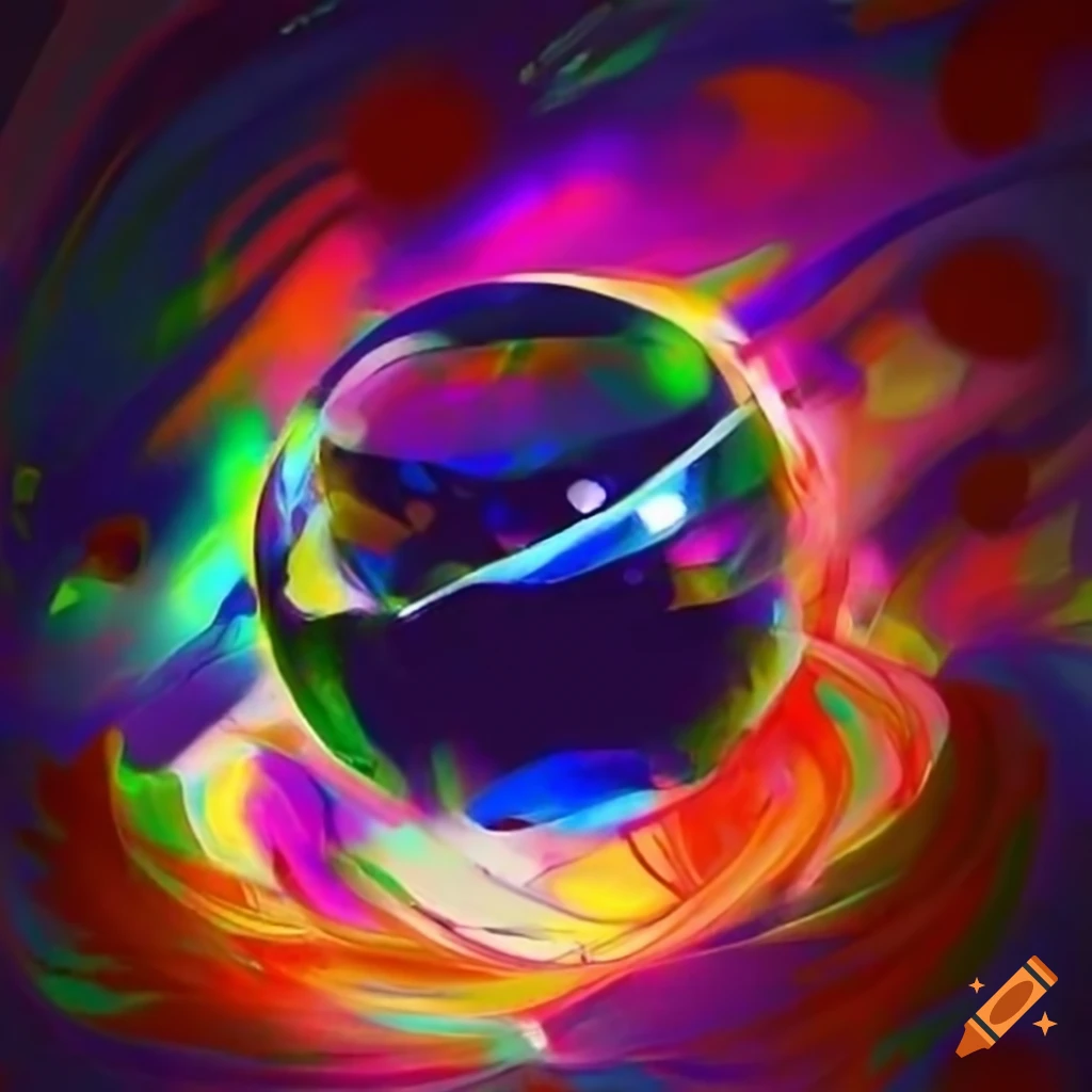 Crystal ball with supernatural powers