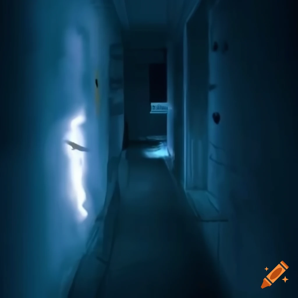 Surreal artwork of life flashing before eyes