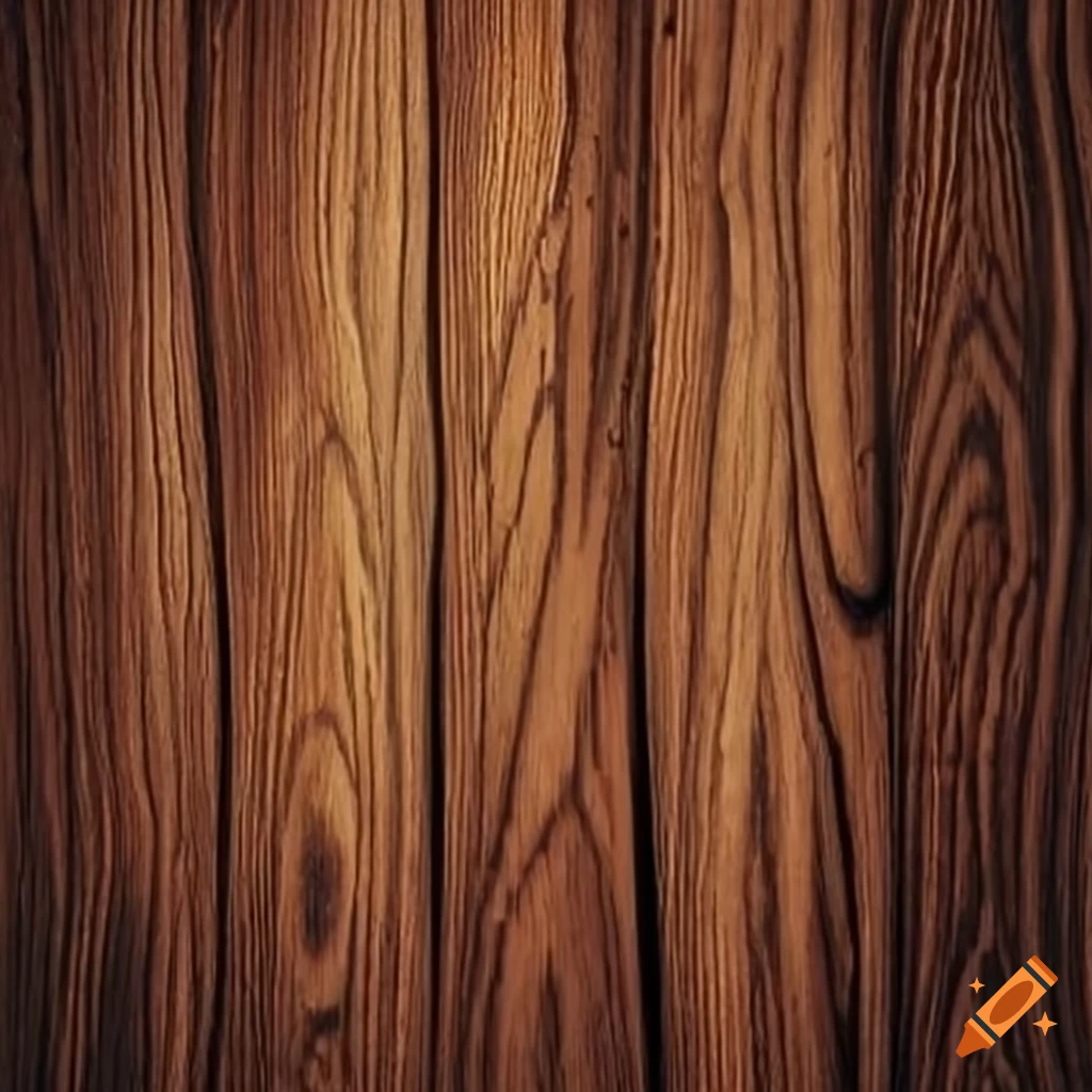 Close-up of a wild wood grain on Craiyon